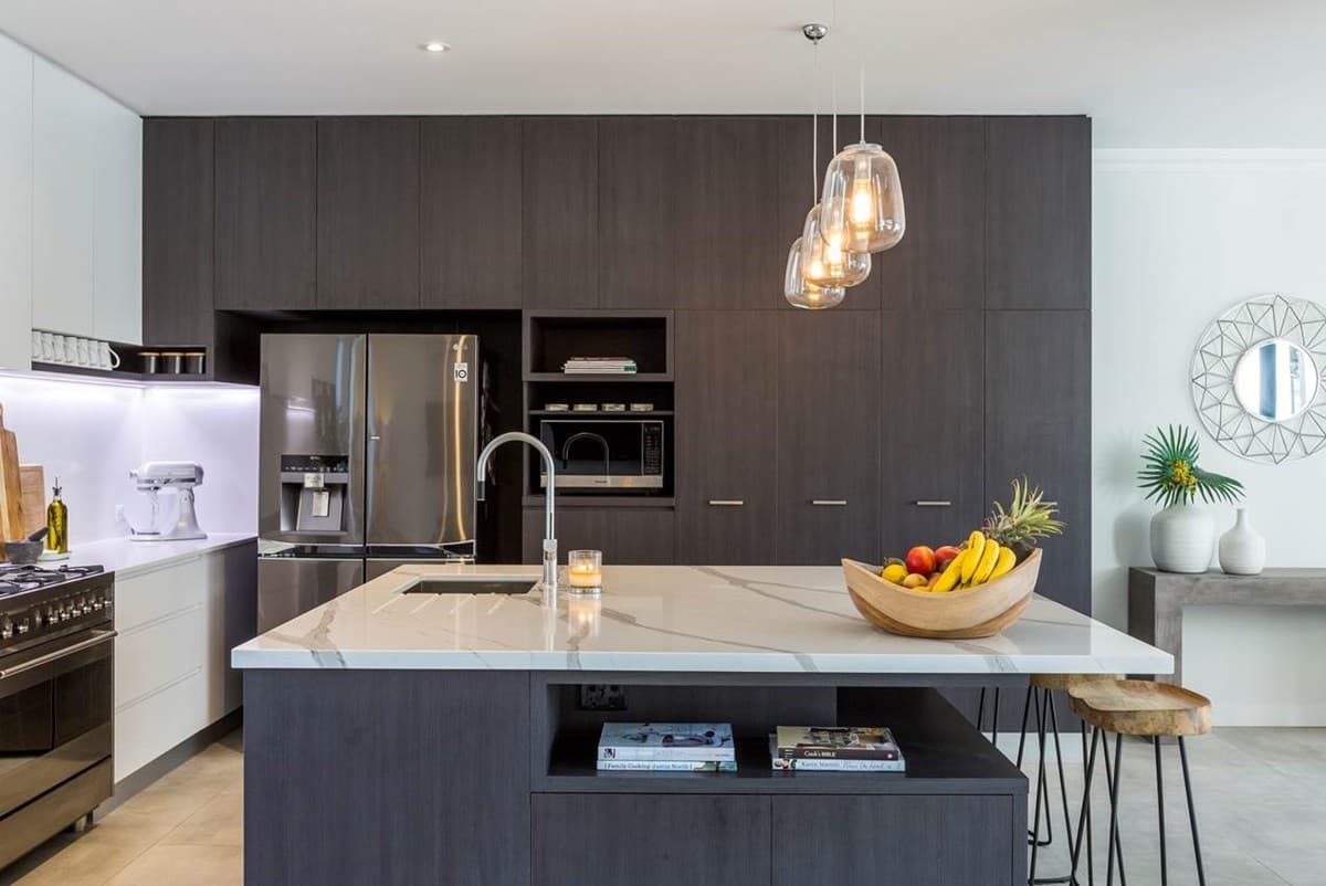 Modern Calacatta Kitchen Island